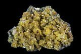 Golden Hexagonal Mimetite Crystal Cluster - Thailand #93071-1